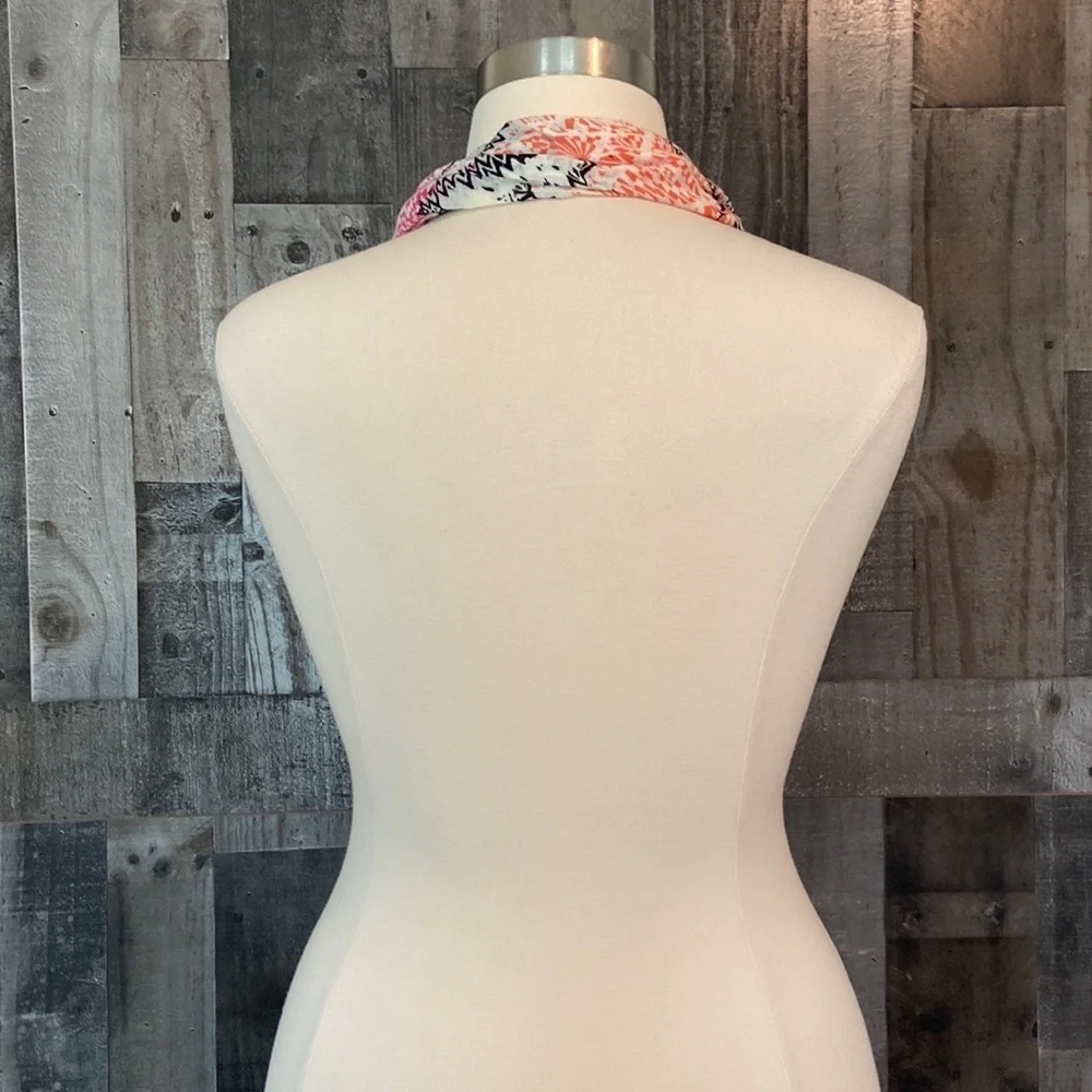 Boho chic chevron infinity scarf coastal cowgirl pastel feminine euro summer